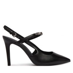 Szpilki MICHAEL Michael Kors. Czarne szpilki damskie MICHAEL Michael Kors, bez wzorów, bez obcasa, bez zapięcia. Za 769.99 zł.