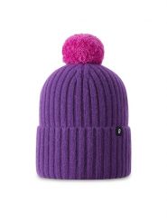Reima Czapka Topsu 5300227B Fioletowy. Fioletowe buty zimowe dziewczęce Reima, bez wzorów, z wełny. Za 169.99 zł.