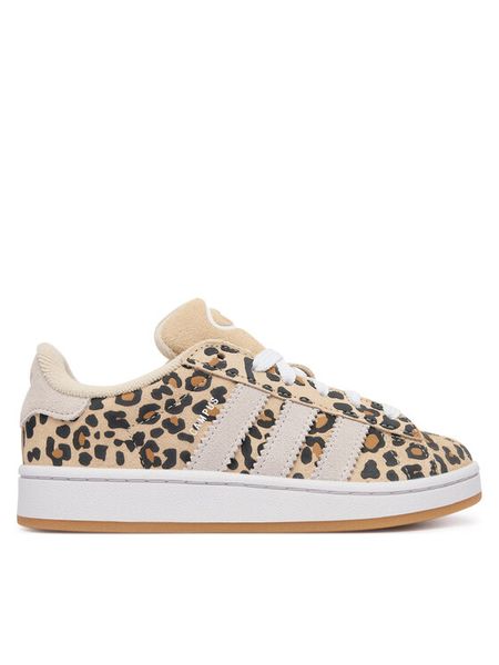Adidas Sneakersy Campus 00s KI9438 Beżowy. Brązowe buty sportowe dziewczęce Adidas, bez wzorów, bez zapięcia. Za 299.99 zł.