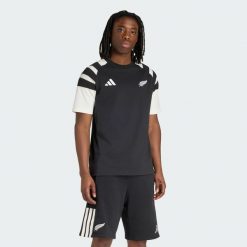 Koszulka męska New Zealand Leisurewear. Białe koszulki sportowe męskie Adidas, l, bez wzorów, z bawełny, bez kołnierzyka, bez ramiączek. Za 199.00 zł.