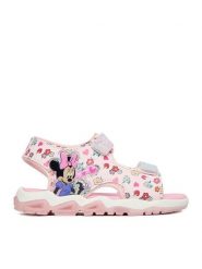 Mickey&Friends Sandały CEO-NJ-SS26-226DSTC Różowy jasny. Czerwone sandały dziewczęce Mickey&Friends, ze skóry, bez zapięcia. Za 99.99 zł.