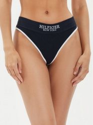 Tommy Hilfiger Stringi UW0UW05219 Granatowy. Niebieskie stringi damskie Tommy Hilfiger, l, bez wzorów, z bawełny. Za 89.99 zł.