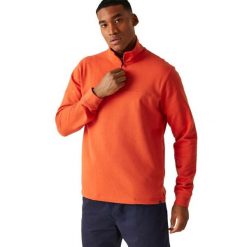 Bluza z zamkiem 1/2 Regatta Agilno. Brązowe bluzy męskie Regatta, m, bez wzorów, z bawełny, bez kaptura. Za 89.90 zł.