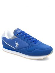 U.S. Polo Assn. Sneakersy NOBIK001C Niebieski. Niebieskie buty sportowe chłopięce U.S. Polo Assn., bez wzorów, z syntetyku, bez zapięcia. Za 183.99 zł.