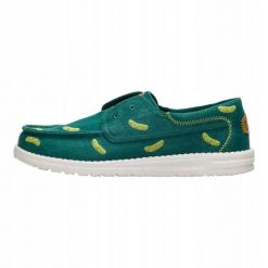 HeyDude Męskie Mokasyny Cru Embroidered. Białe mokasyny męskie Hey dude, z materiału. Za 299.00 zł.