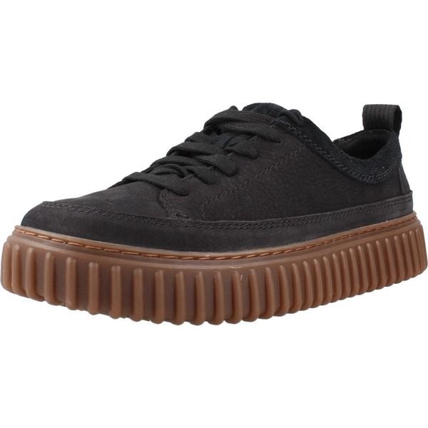 Buty CLARKS 26183470C Czarny. Czarne trekkingi męskie Clarks, na fitness i siłownię. Za 388.99 zł.