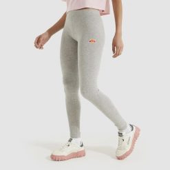 LEGGINSY DAMSKIE DŁUGIE ELLESSE KOLOR SZARY. Szare legginsy sportowe damskie Ellesse, l, bez wzorów, z bawełny, długie, na fitness i siłownię. Za 84.62 zł.