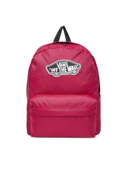 Vans Plecak Old Skool Class VN000H4YC9L1 Różowy. Czerwone plecaki damskie Vans, bez wzorów, z materiału, sportowe. Za 115.99 zł.