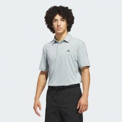 Koszulka Polo Ultimate365 Essence Print Climacool. Zielone koszulki sportowe męskie Adidas, m, bez wzorów, bez kołnierzyka, bez ramiączek, na golfa, climacool (adidas). Za 299.00 zł.