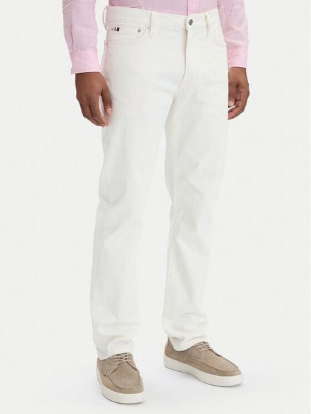 Tommy Hilfiger Jeansy MW0MW42895 Biały Slim Fit. Białe jeansy męskie Tommy Hilfiger. Za 317.99 zł.
