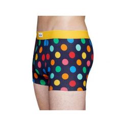 Bielizna męska trunk Happy Socks BDO87-6001. Brązowa bokserki męskie Happy Socks, z materiału. Za 49.99 zł.