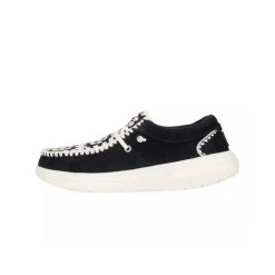 HeyDude Damskie Mokasyny Wendy Comf Suede Crochet. Białe mokasyny damskie Hey dude, z materiału. Za 259.00 zł.