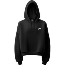 Bluza sportowa damska Vans VN000P5PBLK1. Czarne bluzy sportowe damskie Vans, xl, bez wzorów, z bawełny, z kapturem. Za 451.00 zł.