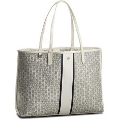 Torebka TORY BURCH - Gemini Link Tote 33801 New Ivory Gemini Link Stripe 104. Brązowe torebki do ręki damskie Tory Burch. W wyprzedaży za 479.00 zł.