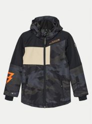 Brunotti Kurtka narciarska 2223200461 Czarny Regular Fit. Czarne kurtki i płaszcze dla chłopców Brunotti, bez wzorów, z syntetyku, sportowe, bez kaptura. Za 279.99 zł.