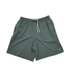 Męskie szare szorty. Szare krótkie spodenki sportowe męskie Champion, l, bez wzorów, z materiału, na fitness i siłownię. Za 102.20 zł.