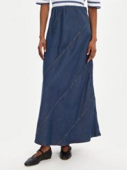 Munthe Spódnica maxi Parson 252122225207 Niebieski Regular Fit. Niebieskie spódnice damskie Munthe, bez wzorów, z lyocellu, maxi. Za 759.99 zł.