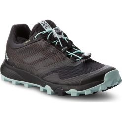 Buty adidas - Terrex Trailmaker Gtx W GORE-TEX CM7691 Carbon/Cblack/Ashgrn. Czarne obuwie sportowe damskie Adidas, bez wzorów, z gore-texu, do biegania, adidas terrex. W wyprzedaży za 399.00 zł.