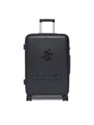 Beverly Hills Polo Club Walizka średnia CEO-BHPC-M-002-08-NAVY Granatowy. Niebieskie walizki męskie Beverly Hills Polo Club, bez wzorów, z tworzywa sztucznego, średnie. Za 359.99 zł.