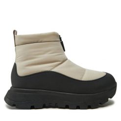 Śniegowce FitFlop. Szare śniegowce i trapery damskie FitFlop. Za 489.99 zł.