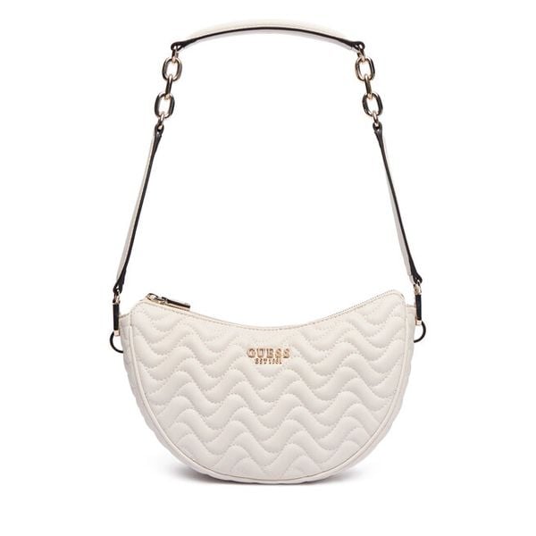 Torebka Guess. Białe torebki do ręki damskie Guess, z aplikacjami, klasyczne, bez dodatków. Za 339.99 zł.