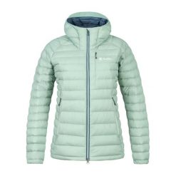 Damska kurtka z kapturem Rafiki Project. Zielone kurtki sportowe damskie Rafiki, bez wzorów, z puchu, z kapturem, wspinaczkowe. W wyprzedaży za 866.30 zł.