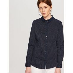 Elegancka koszula - Granatowy. Koszule damskie Reserved, eleganckie. Za 59.99 zł.
