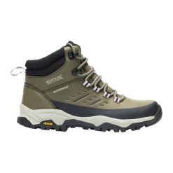 Damskie buty trekkingowe Regatta Blake. Zielone trekkingi damskie Regatta, trekkingowe. Za 415.50 zł.