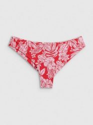 4F Dół od bikini damski - czerwony XL. Czerwone bikini damskie 4f, xl, bez wzorów. Za 59.99 zł.