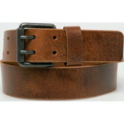 Camel Active - Pasek skórzany. Brązowe paski damskie Camel Active, w paski. Za 199.90 zł.