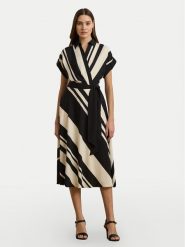 LAUREN RALPH LAUREN Sukienka codzienna 250963463001 Écru Regular Fit. Sukienki damskie Lauren Ralph Lauren, na co dzień, bez wzorów, z syntetyku, bez kołnierzyka, bez ramiączek, proste. W wyprzedaży za 729.99 zł.