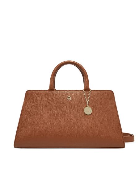 Aigner Torebka Cybill M 133034 Brązowy. Brązowe torebki do ręki damskie Aigner, bez wzorów, ze skóry, bez dodatków. Za 2,339.00 zł.