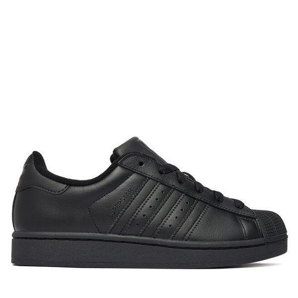 Sneakersy adidas. Czarne trampki i tenisówki chłopięce Adidas, bez wzorów, bez zapięcia. Za 323.99 zł.