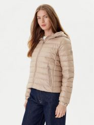 Tommy Hilfiger Kurtka puchowa WW0WW46788 Beżowy Regular Fit. Brązowe kurtki damskie Tommy Hilfiger, s, bez wzorów, z puchu, bez kaptura. Za 629.99 zł.