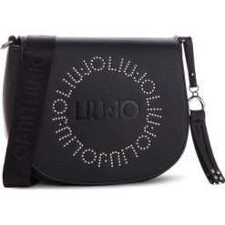 Torebka LIU JO - M Saddle Colorado N68210 E0037 Nero 22222. Czarne torebki do ręki damskie marki Liu Jo, ze skóry ekologicznej. Za 499.00 zł.