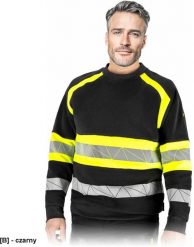 Reis - Bluza ochronna ostrzegawcza, męska 3XL. Brązowe bluzy męskie Reis, m, bez wzorów, bez kaptura. Za 106.45 zł.