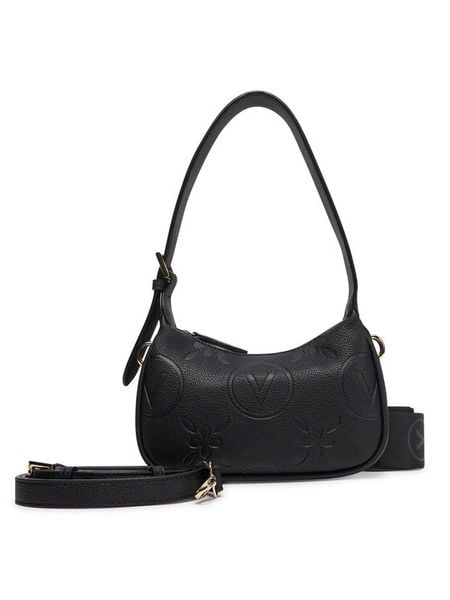 Valentino Torebka VBS8ZG13 Czarny. Czarne torebki do ręki damskie Valentino, bez wzorów, ze skóry, bez dodatków. Za 255.99 zł.