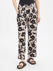 Marie Lund Lniane spodnie Kobiety len (100%) beżowy, 44. Brązowe spodnie materiałowe damskie Marie Lund, s, bez wzorów, ze lnu. Za 229.95 zł.