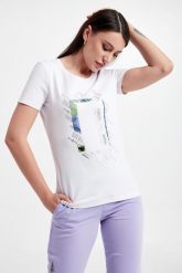 T-shirt damski Toulouse SPORTALM. T-shirty damskie Sportalm, m, bez wzorów, bez kołnierzyka. W wyprzedaży za 359.25 zł.