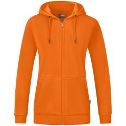 Kurtka damska Jako Organic. Brązowe kurtki damskie Jako, m, bez wzorów, z bawełny, z kapturem. Za 329.50 zł.