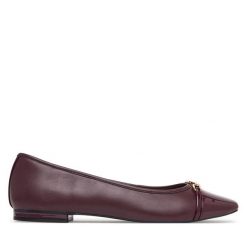 Baleriny Aldo. Czerwone baleriny damskie Aldo, bez wzorów, bez obcasa. Za 259.99 zł.