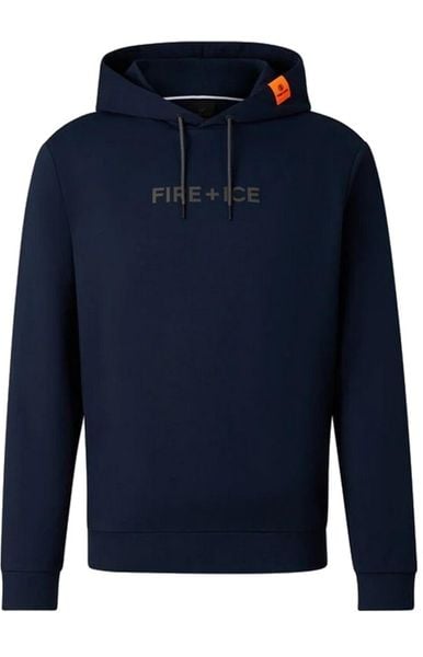 Bluza męska BOGNER FIRE+ICE Cadell. Niebieskie bluzy męskie l, bez wzorów, z bawełny, bez kaptura. Za 519.99 zł.