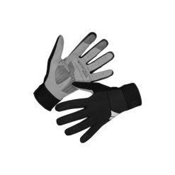Rękawiczki rowerowe męskie Endura Windchill. Czarne rękawiczki męskie ENDURA, bez wzorów, sportowe. Za 136.00 zł.