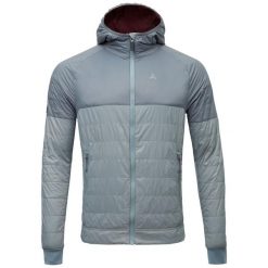 Kurtka sportowa męska Deruta. Szare kurtki sportowe męskie Silvini, na zimę, m, bez wzorów, z materiału, trekkingowe, primaloft. Za 574.20 zł.
