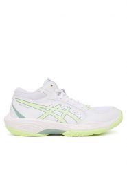 Asics Buty halowe Gel-Task Mt 5 1072A134 Biały. Białe obuwie sportowe damskie Asics, bez wzorów, ze skóry. Za 409.99 zł.