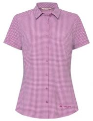 Koszula damska Seiland Shirt III. Czerwone koszule damskie Vaude, bez wzorów, z materiału, bez kołnierzyka, bez ramiączek. Za 393.05 zł.