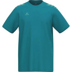 Koszulka Erima CMPT Wings. Niebieskie t-shirty damskie Erima, l, bez wzorów, z bawełny, eleganckie, bez kołnierzyka. Za 149.00 zł.