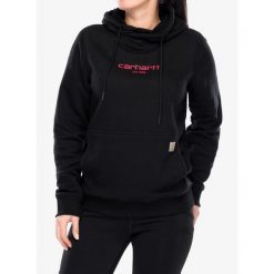 Bluza z kapturem damska Carhartt Force Lightweight Sweatshirt. Czarne bluzy damskie Carhartt, m, bez wzorów, z kapturem. Za 287.99 zł.