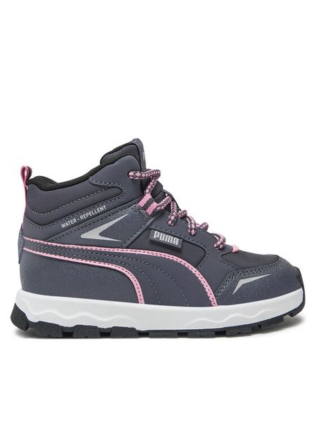 Puma Sneakersy Evolve Trail Ps 397645 03 Szary. Szare buty sportowe chłopięce Puma, bez wzorów, ze skóry, bez zapięcia. Za 223.99 zł.