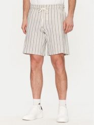 Jack & Jones Szorty materiałowe Jaide 12275412 Beżowy Relaxed Fit. Brązowe szorty męskie Jack & Jones, m, bez wzorów, z bawełny. Za 99.99 zł.